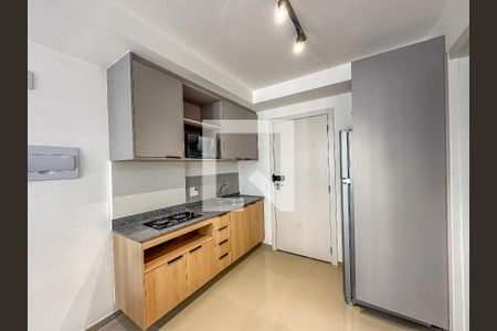 Sala/cozinha de apartamento à venda com 1 quarto, 38m² em Centro, Rio de Janeiro