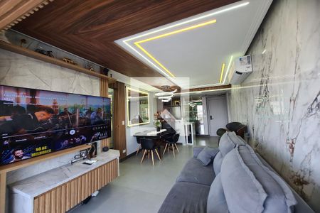 Sala de apartamento à venda com 3 quartos, 70m² em Chácara Belenzinho, São Paulo