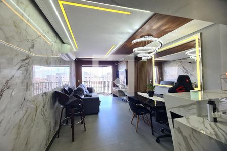 Sala de apartamento à venda com 3 quartos, 70m² em Chácara Belenzinho, São Paulo
