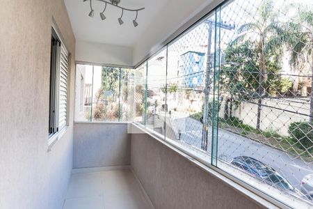 varanda sala de apartamento à venda com 4 quartos, 144m² em Buritis, Belo Horizonte