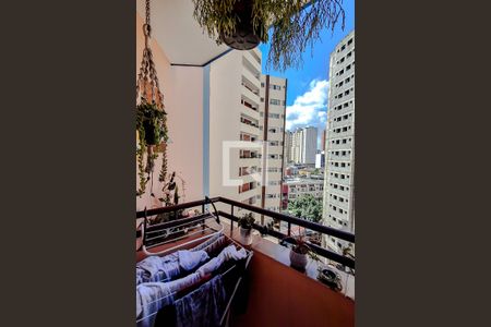 Varanda da Sala de apartamento à venda com 1 quarto, 44m² em Liberdade, São Paulo
