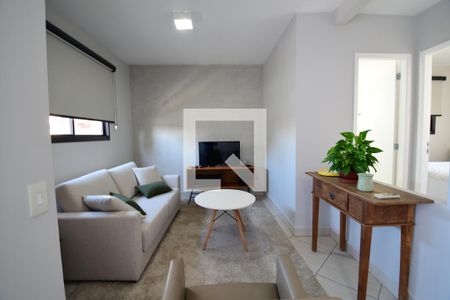 Sala de apartamento para alugar com 1 quarto, 53m² em Cambuí, Campinas