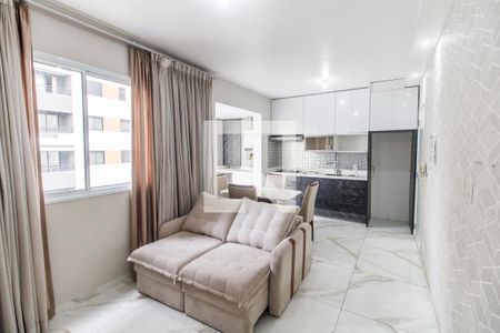Sala  de apartamento para alugar com 2 quartos, 53m² em Jardim Tupanci, Barueri