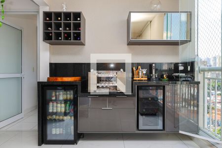 Varanda da Sala de apartamento à venda com 3 quartos, 110m² em Jardim Vazani, São Paulo