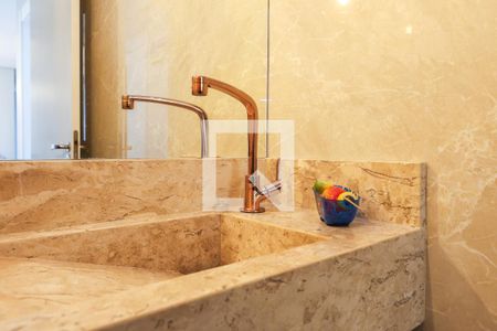 Lavabo de apartamento à venda com 3 quartos, 110m² em Jardim Vazani, São Paulo