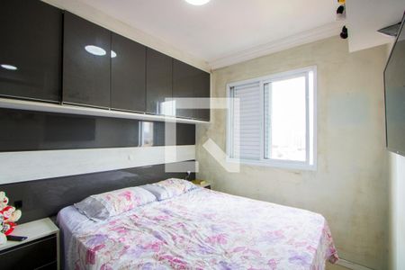 Quarto 1 - Suíte de apartamento à venda com 3 quartos, 69m² em Vila Humaita, Santo André