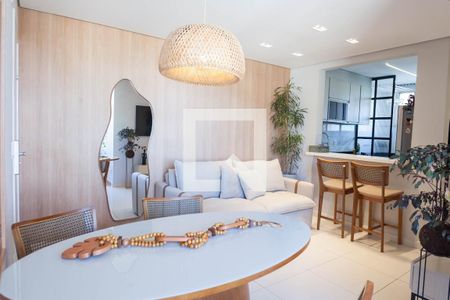 sala de apartamento à venda com 3 quartos, 75m² em Buritis, Belo Horizonte