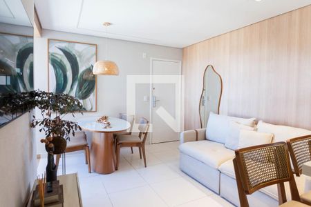 sala de apartamento à venda com 3 quartos, 75m² em Buritis, Belo Horizonte