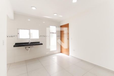 Sala/Cozinha de apartamento para alugar com 1 quarto, 33m² em Vila Campanela, São Paulo