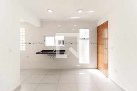 Sala/Cozinha de apartamento à venda com 1 quarto, 33m² em Vila Campanela, São Paulo
