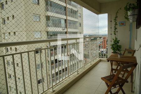 Varanda da Sala de apartamento para alugar com 2 quartos, 80m² em Centro, São Bernardo do Campo