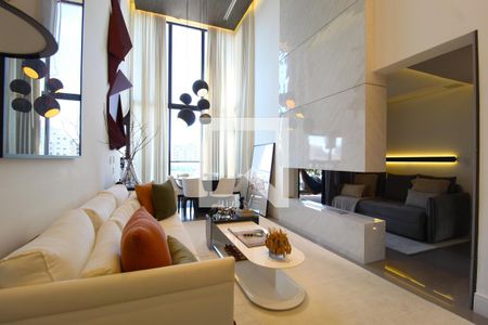 Sala de apartamento para alugar com 1 quarto, 95m² em Vila Olímpia, São Paulo