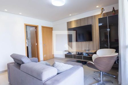 Sala de TV de apartamento à venda com 3 quartos, 136m² em Vila da Serra, Nova Lima