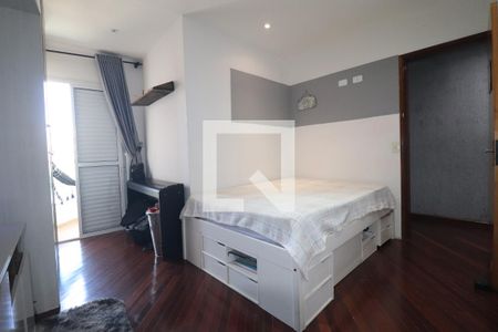 Quarto 1 suíte de apartamento à venda com 3 quartos, 140m² em Vila Helena, Santo André