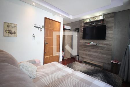 Sala de apartamento à venda com 3 quartos, 140m² em Vila Helena, Santo André