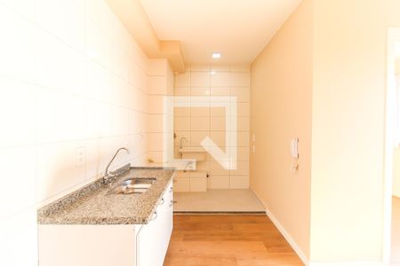 Sala/Cozinha de apartamento à venda com 2 quartos, 36m² em Cidade Nova São Miguel, São Paulo