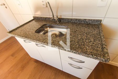 Sala/Cozinha de apartamento à venda com 2 quartos, 36m² em Cidade Nova São Miguel, São Paulo