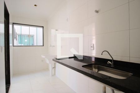 Cozinha e Área de Serviço de apartamento para alugar com 1 quarto, 30m² em Vila Gomes Cardim, São Paulo