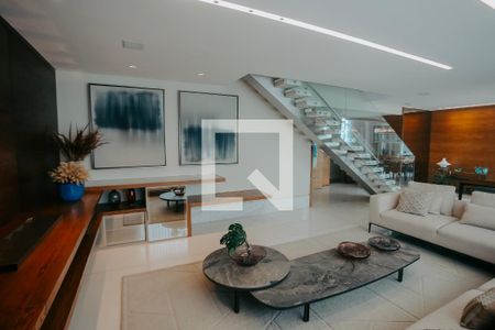 Sala de apartamento à venda com 3 quartos, 460m² em Gutierrez, Belo Horizonte