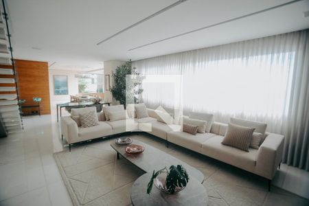 Sala de apartamento à venda com 3 quartos, 460m² em Gutierrez, Belo Horizonte