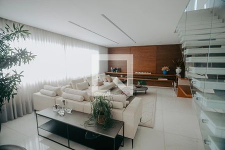 Sala de apartamento à venda com 3 quartos, 460m² em Gutierrez, Belo Horizonte