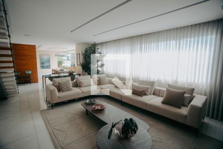 Sala de apartamento à venda com 3 quartos, 460m² em Gutierrez, Belo Horizonte