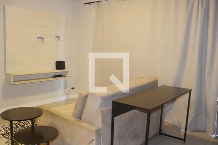 Sala - Dormitório de kitnet/studio à venda com 1 quarto, 50m² em Bela Vista, São Paulo