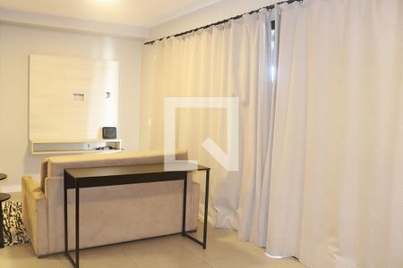 Sala - Dormitório de kitnet/studio à venda com 1 quarto, 50m² em Bela Vista, São Paulo