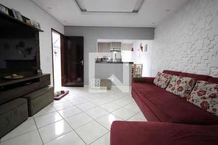 Sala de casa à venda com 3 quartos, 158m² em Jardim Santo Alberto, Santo André