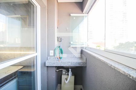 Sala/Quarto - Varanda de kitnet/studio para alugar com 1 quarto, 23m² em Quarta Parada, São Paulo