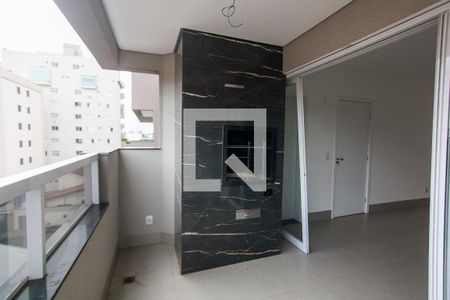 Varanda da Sala de apartamento para alugar com 3 quartos, 94m² em Saraiva, Uberlândia
