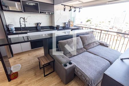 Sala/Varanda de apartamento para alugar com 2 quartos, 45m² em Vila Invernada, São Paulo