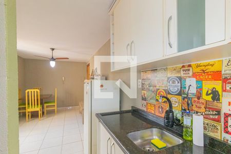 Sala/Cozinha de apartamento à venda com 2 quartos, 42m² em Estância Velha, Canoas
