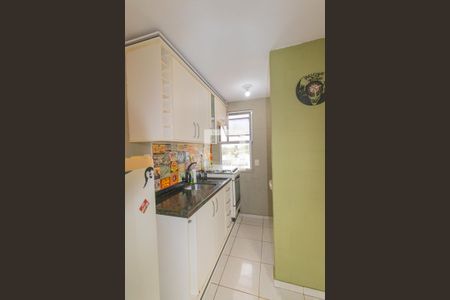 Cozinha e Área de Serviço de apartamento à venda com 2 quartos, 42m² em Estância Velha, Canoas