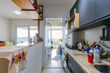 Cozinha / Área de Serviço de apartamento para alugar com 2 quartos, 62m² em Vila Anastácio, São Paulo