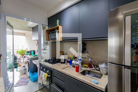 Cozinha / Área de Serviço de apartamento para alugar com 2 quartos, 62m² em Vila Anastácio, São Paulo