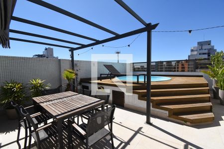 Varanda da Sala  de apartamento para alugar com 3 quartos, 300m² em Ahú, Curitiba