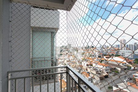 Varanda da Sala de apartamento para alugar com 3 quartos, 80m² em Vila Carlos de Campos, São Paulo