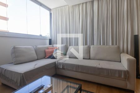 Sala de apartamento para alugar com 1 quarto, 94m² em Vila Olímpia, São Paulo
