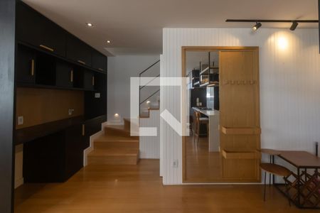 Sala de apartamento para alugar com 1 quarto, 94m² em Vila Olímpia, São Paulo