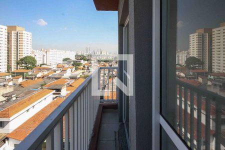 Varanda de kitnet/studio para alugar com 1 quarto, 27m² em Quinta da Paineira, São Paulo