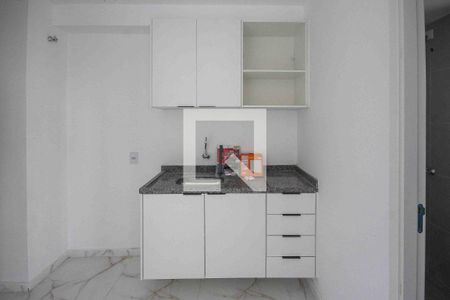 Cozinha de kitnet/studio para alugar com 1 quarto, 27m² em Quinta da Paineira, São Paulo