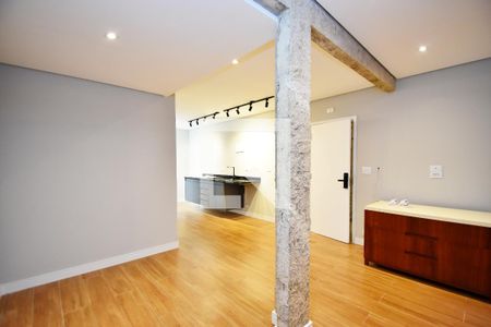 Sala de apartamento para alugar com 1 quarto, 48m² em Pinheiros, São Paulo