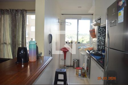Cozinha de apartamento para alugar com 2 quartos, 48m² em Santa Maria, Osasco