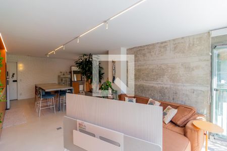 Sala/Cozinha de apartamento à venda com 2 quartos, 78m² em Vila Anglo Brasileira, São Paulo