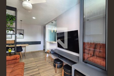 Sala  de apartamento à venda com 2 quartos, 92m² em Recreio dos Bandeirantes, Rio de Janeiro