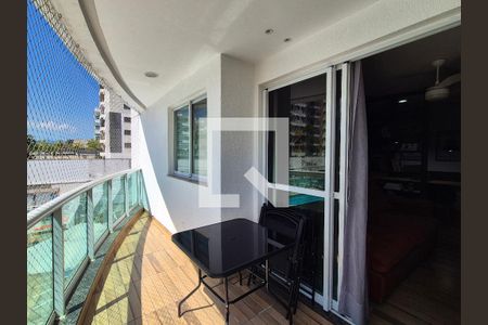 Varanda  de apartamento à venda com 2 quartos, 92m² em Recreio dos Bandeirantes, Rio de Janeiro