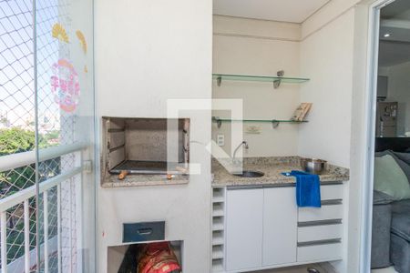 Varanda Gourmet de apartamento para alugar com 2 quartos, 64m² em Barra Funda, São Paulo