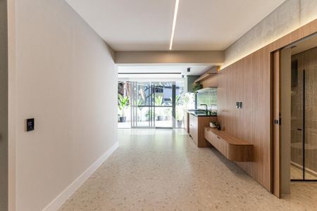 Sala de apartamento à venda com 1 quarto, 90m² em Higienópolis, São Paulo