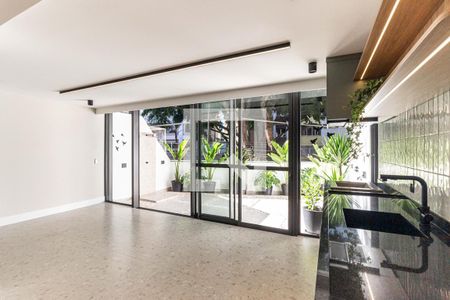 Sala de apartamento à venda com 1 quarto, 90m² em Higienópolis, São Paulo